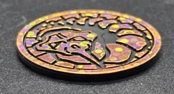 RARE Vintage Pokemon Pokemon card game Onix Bronze Plastic Coin Japanese Mint - Image 3