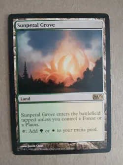 Sunpetal Grove Core Set 2013 (M13) Regular - MTG - LP - FREE SHIPPING - Image 1
