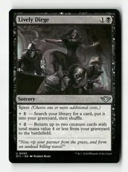 Lively Dirge Outlaws of Thunder Junction Regular - Image 1