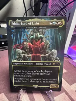 Eddie, Lord of Light - Nekusar, the Mindrazer (Rainbow Foil) Secret Lair Drop... - Image 1
