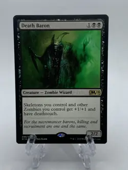 Death Baron - M19 Core Set 2019 - MTG - Rare - Magic The Gathering - Image 1