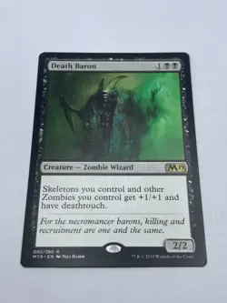 Death Baron - M19 Core Set 2019 - MTG - Rare - Magic The Gathering - Image 2