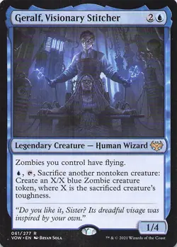 Gerald, Visionary Stitcher Innistrad Crimson Vow Regular - Image 1