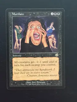 MTG - Mutilate - Torment - 1x - NM (Magic: The Gathering) - Image 1