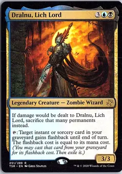 Dralnu, Lich Lord R Time Spiral: Remastered 251 LP MTG - Image 1
