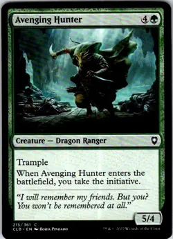 Magic | CLB | Avenging Hunter | 215 | Normal | NM - Image 1