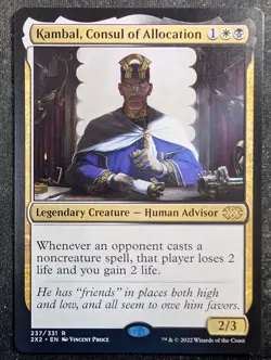 Kambal, Consul of Allocation - Double Masters 2022 (MTG) - Image 1