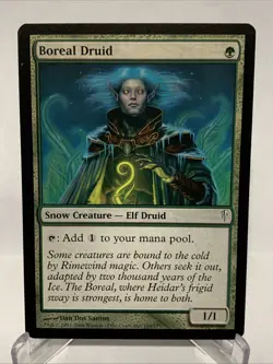 Boreal Druid ~ Coldsnap [ Excellent ] [ Magic MTG ] - Image 1