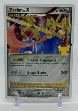 Zacian Lv. X Promo - SWSH135 Celebrations 25th Anniversary - Pokemon - NM - Image 1