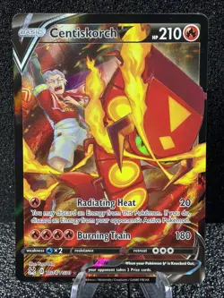 Pokemon TCG Centiskorch v Lost Origin TG14/TG30 🔥 NM Pokemon Card - Image 1