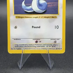Pokemon Dratini 026/102 Base Set (Shadowless) Regular - Image 3
