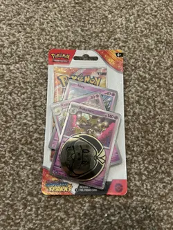 Pokemon TCG: S&V Surging Sparks Blister Alakazam Promos - SEALED PACK - Image 1