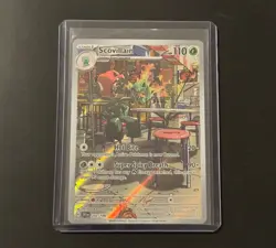 Pokemon TCG Scovillain 202/198 Illustration Rare Scarlet & Violet Base Set MINT - Image 1