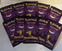 (10) Pokemon TCG Trick or Trade Halloween Booster Pack Sealed (2022) - Image 1