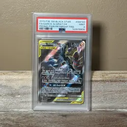 Pokemon TCG SM Black Star Promo Garchomp Giratina GX PSA 9 TAG TEAM SM193 Holo - Image 1
