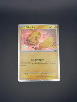Pikachu 51/162 Stamped 2026 Pokemon Day 30th Anniversary Promo TCG - Image 2