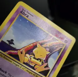 Pokemon TCG - ABRA - 43/102 - UK 4TH PRINT - BASE SET (1999/2000) - HP/MP - Image 3