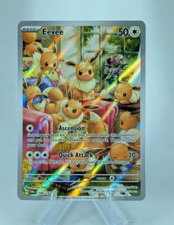 Eevee 188/167 Pokemon Twilight Masquerade Illustration Rare 2024 - Image 1