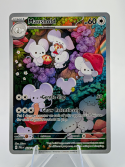 Pokemon TCG Maushold 226/193 Paldea Evolved Illustration Rare - Image 1