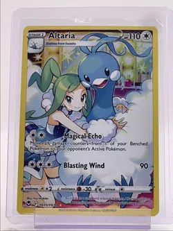 ALTARIA 2022 POKEMON SILVER TEMPEST TRAINER GALLERY ULTRA RARE TG11 Q1652 - Image 1