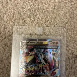 Pokemon TCG Mega Primal Groudon EX 86/160 Primal Clash LP - Image 3