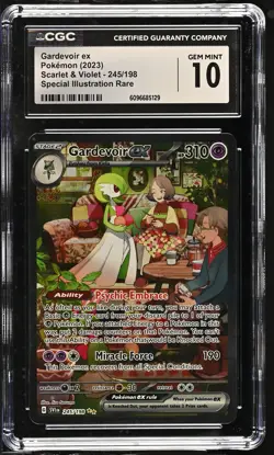 GARDEVOIR EX Scarlet & Violet Special Illustration Rare #245 CGC 10 Pokemon - Image 1