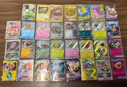 Pokemon TCG: Mixed lot of 31 IR, Full Art Baby shiny ect. - Image 1