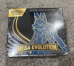 Pokemon Mega Evolution Lucario Elite Trainer Box TCG Factory Sealed ETB New - Image 1