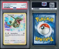 RAYQUAZA PSA 10 2020 POKEMON SWORD & SHIELD SWSH VIVID VOLTAGE #138/185 GEM 🔥 - Image 3