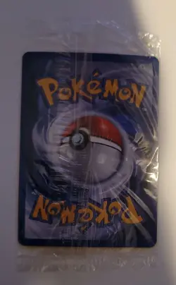 2001 Pokemon SEALED Entei 34 Black Star Movie Promo Reverse Holo Neo - Image 2