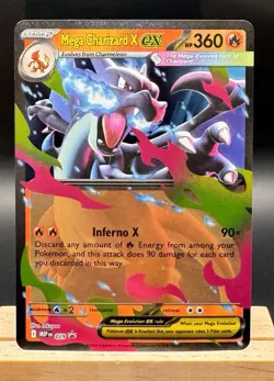 Mega Charizard X Ex MEP 029 Black Star Promo Pokemon TCG NM - Image 1