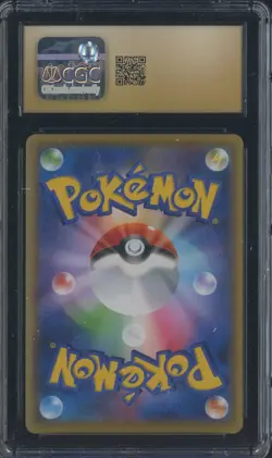 2021 Pokemon Japanese Eevee Heroes 003/069 Leafeon VMAX Holo CGC 10 PRISTINE - Image 2