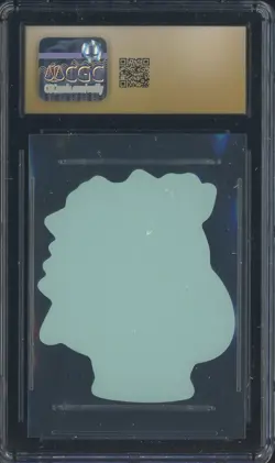 2018 Pokemon Stickers Pt. 1 B Side Label Pikachu CGC 10 PRISTINE - Image 2