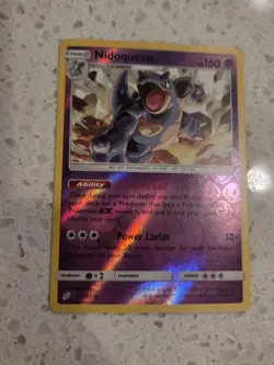 Nidoqueen - 56/181 - Rare - Reverse Holo NM-Mint Pokemon SM09 - Team Up - Image 2