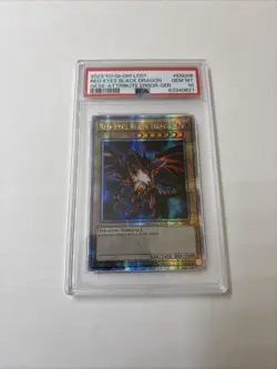 PSA 10 Red Eyes Black Dragon 25th Quarter Century Secret Rare LC01-EN006 Yugioh - Image 1