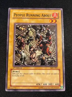 People Running About MFC-001 - Common - 1st Edition - LP - Image 1