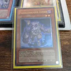 Yugioh Plaguespreader Zombie Unlimited Edition Ultimate Rare CSOC-EN031 NM - Image 1