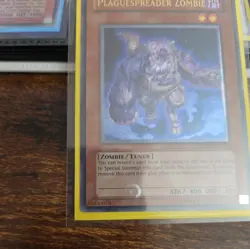 Yugioh Plaguespreader Zombie Unlimited Edition Ultimate Rare CSOC-EN031 NM - Image 5