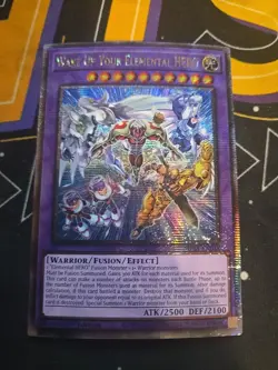 Wake Up Your Elemental HERO (Quarter Century Secret Rare) MP24-EN018 25th Yugioh - Image 2