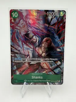One Piece Shanks (028) (Alternate Art) OP13-028 Carrying On His Will Foil - Image 1