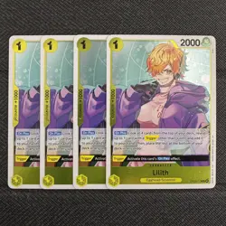 4x Lilith | OP13-113 NM | Rare | One Piece TCG Playset - Image 1