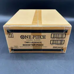 One Piece TCG English OP-08 Two Legends Booster Box Case Sealed - Image 1