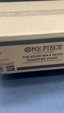 One Piece OP14-EB04 The Azure Sea's Seven English 12 Booster Box Case Sealed - Image 2