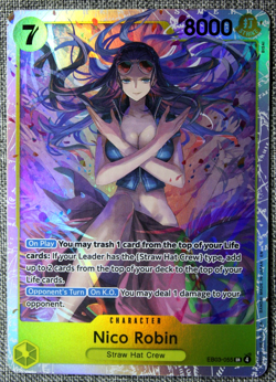 Nico Robin (055) EB03-055 Extra Booster: One Piece Heroines Edition Foil - Image 1