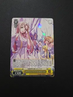 Weiss Schwarz Dengeki Bunko Wanderers Of The Virtual World, Asuna - Image 1