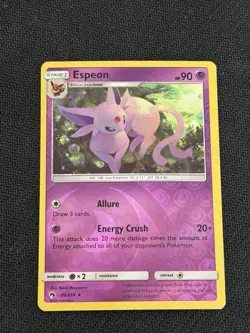 Espeon 89/214 Lost Thunder Holo Pokemon Trading Card Game - Image 1
