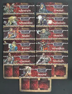 Pathfinder Adventure Card Game - Wrath of the Righteous - Mini Mats - 11 Total - Image 1