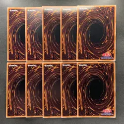 NM 10 card Dark Magician QCAC-JP018 Ultra Rare YuGiOh 1000 - Image 2