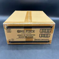 One Piece Card Game OP-12 Legacy Of The Master Booster Box Case SEALED English - Image 1