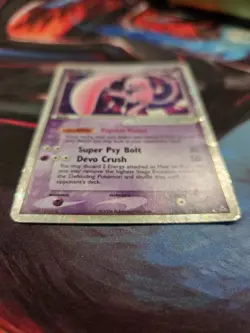 Mew EX 2006 Holon Phantoms English 100/110 Ultra Rare Pokemon Card MP - Image 4